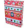 Patchwork - Rekbare boekenkaften - A4 - 6 stuks