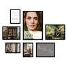 HAES deco - Collage set met 7 kunststof fotolijsten zwart Easy Frame - EFS102B