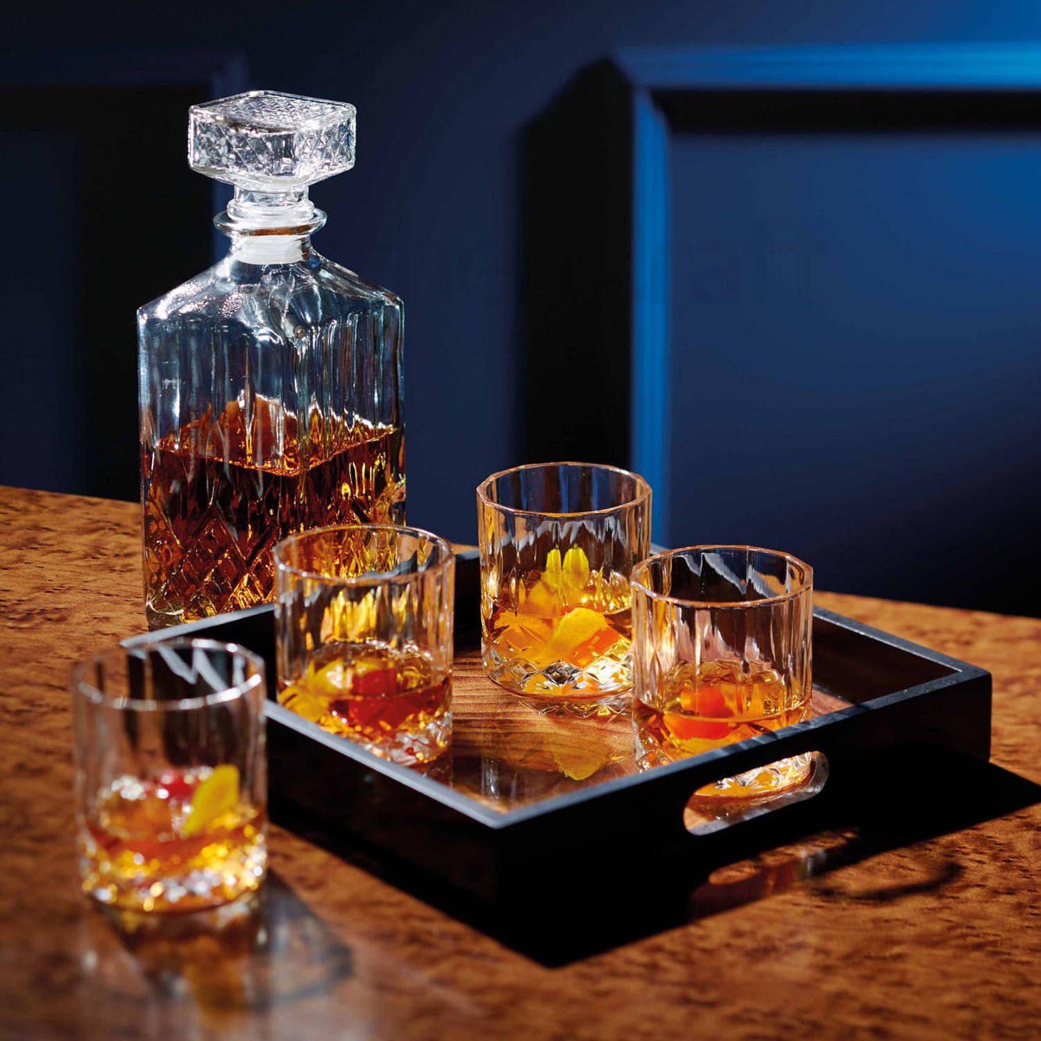 definitief Dijk Dicteren Whiskey Karaf - 1 litre - Glas - Karaf 1 L - Wijn - Whiskey Karaf - Luxe  Whiskey | Blokker