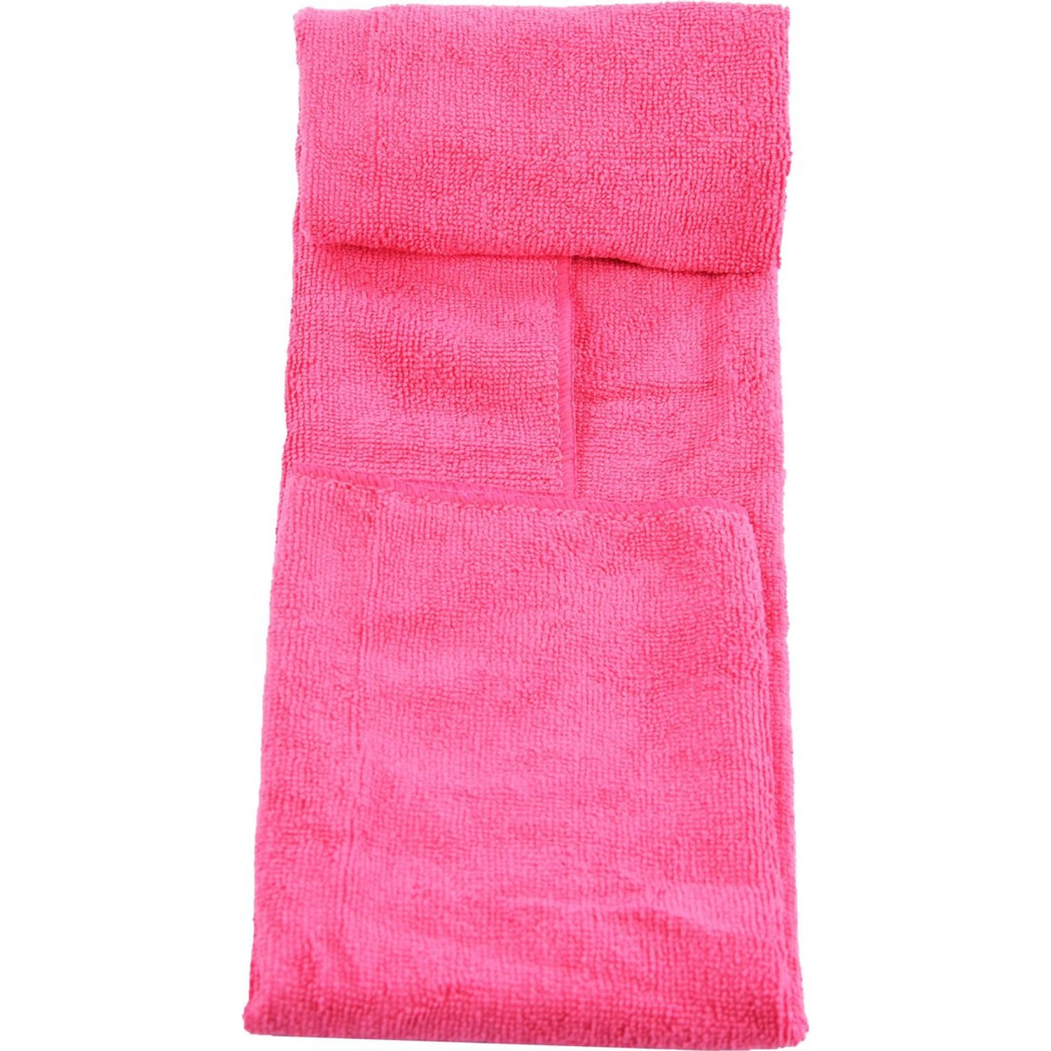 Handdoek van microvezel in draagtas. Sneldrogend - Compact - Superabsorberend Lichtgewicht. Perfecte reis-, strand | Blokker