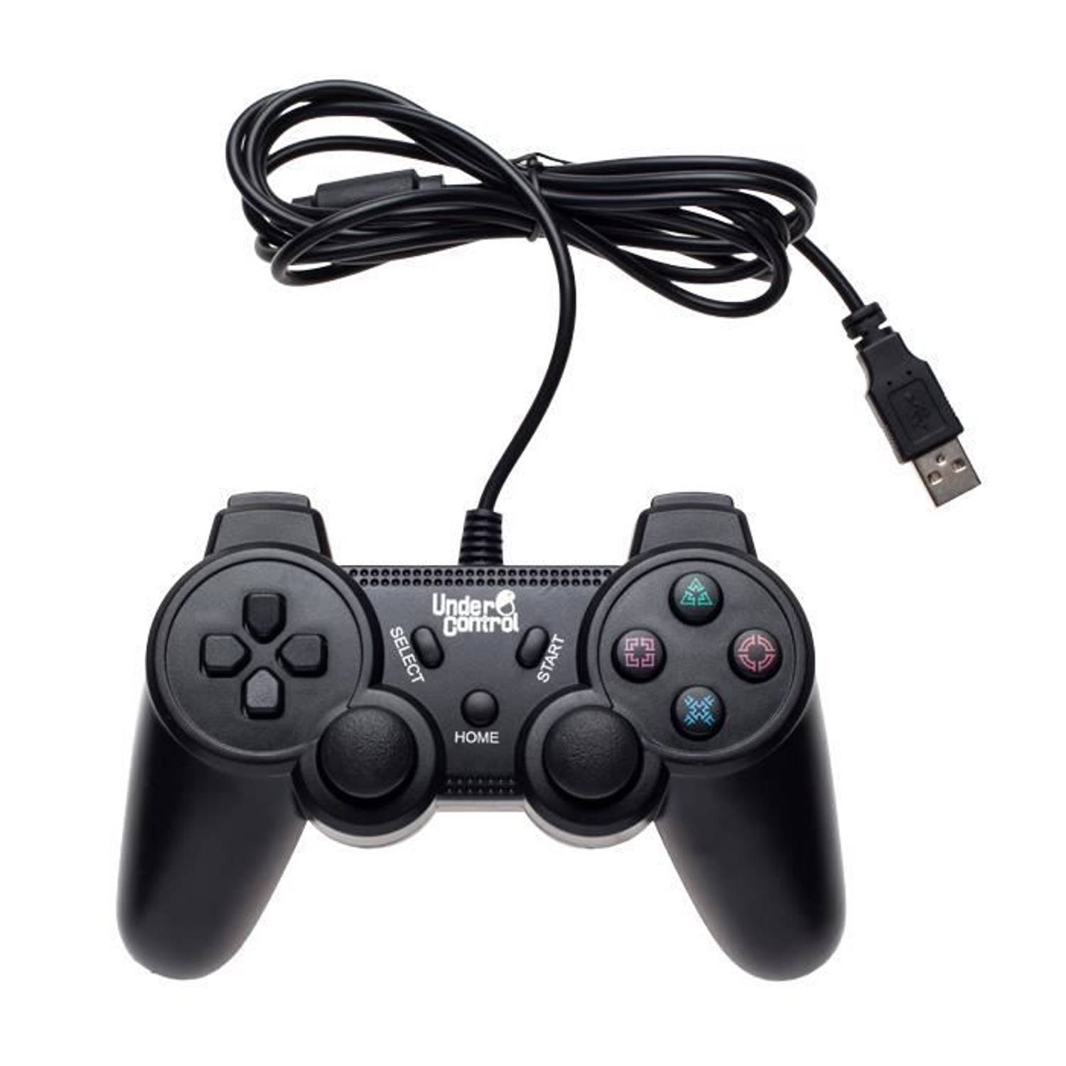 Under Control PS3 Controller Bedraad - Zwart