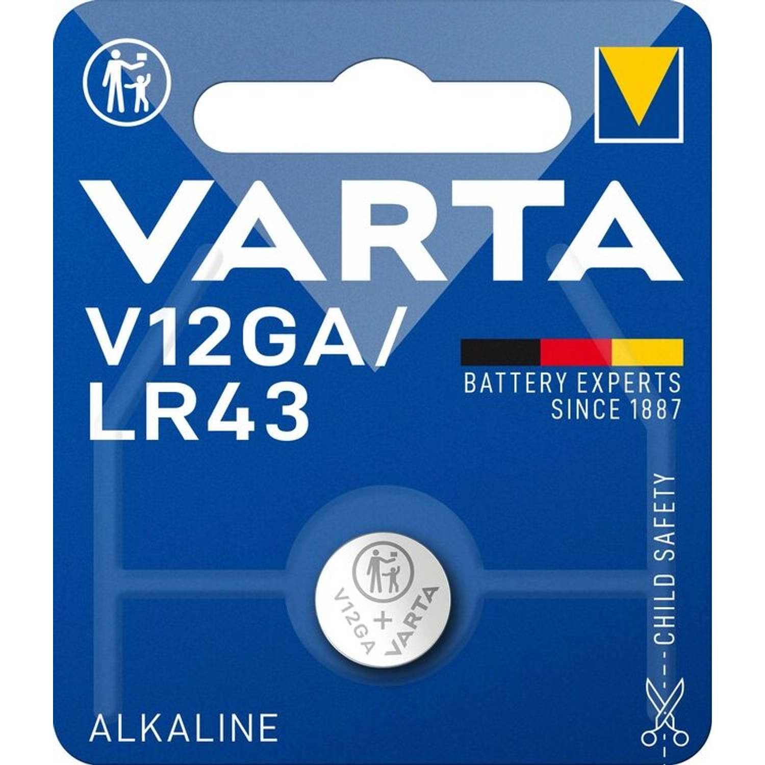 Varta Alkaline V12GA/LR43 blister 1