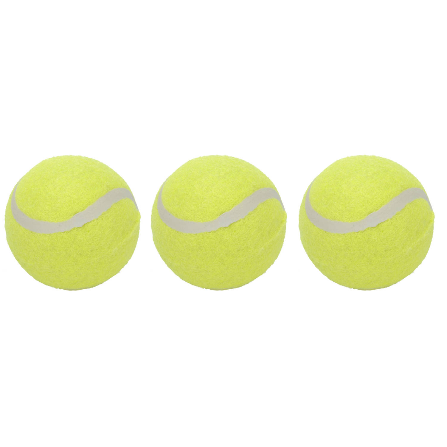 6x Stuks Tennisballen 6 Cm Tennisballen