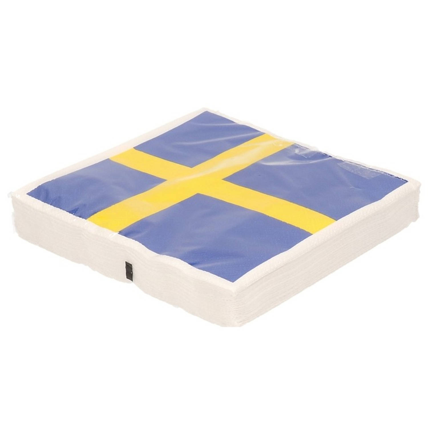 Zweedse servetten 60 stuks - Feestservetten