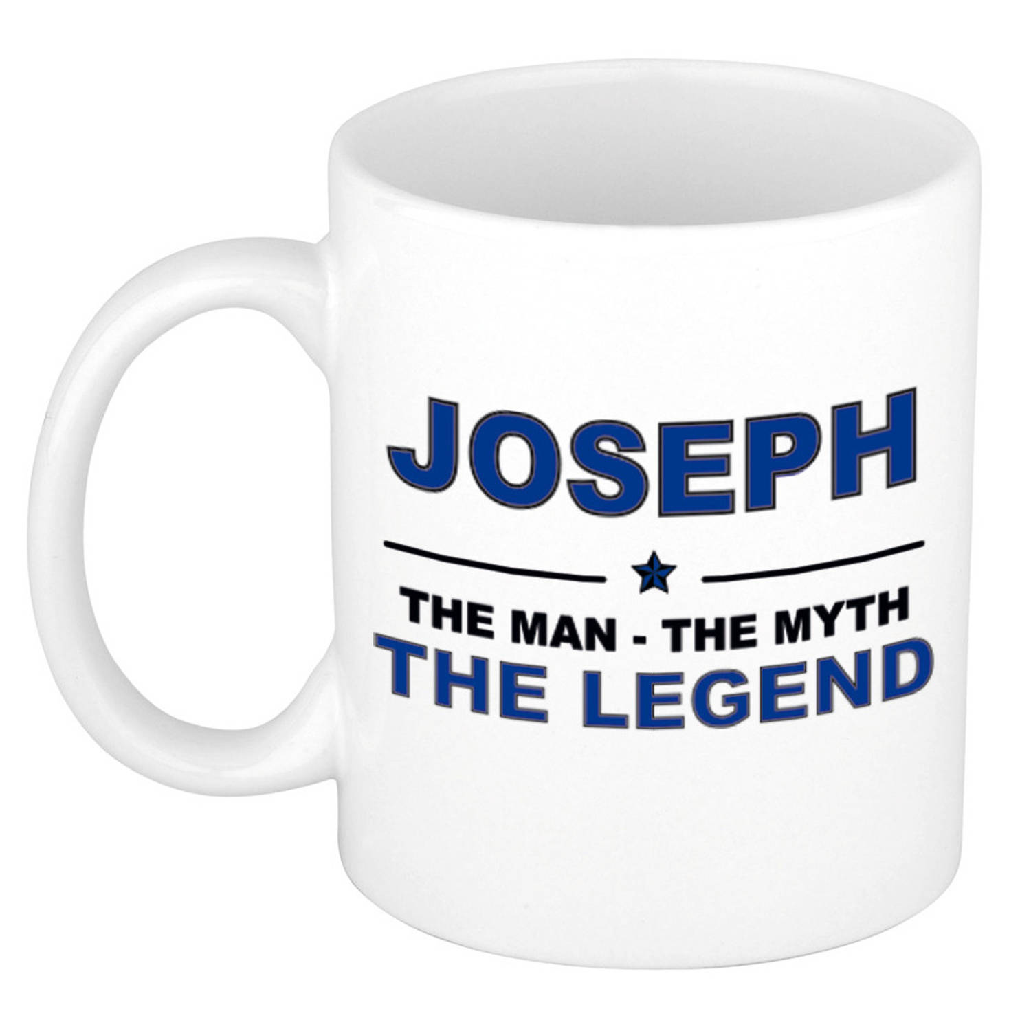 Joseph The Man, The Myth The Legend Cadeau Koffie Mok-Thee Beker 300 Ml Naam Mokken