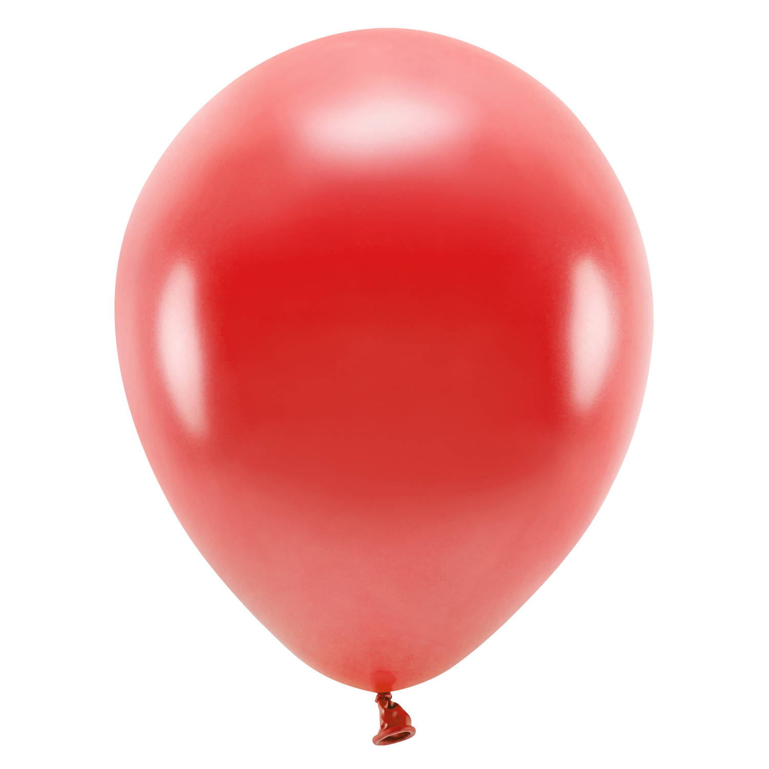 100x Rode ballonnen 26 cm eco/biologisch afbreekbaar - Ballonnen