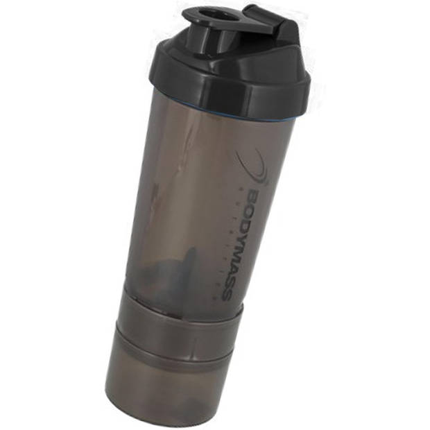 2 x Bodymass shakebeker-Sportdrankfles - Bodymass - waterfles / watercan van tritan materiaal - 600 ml
