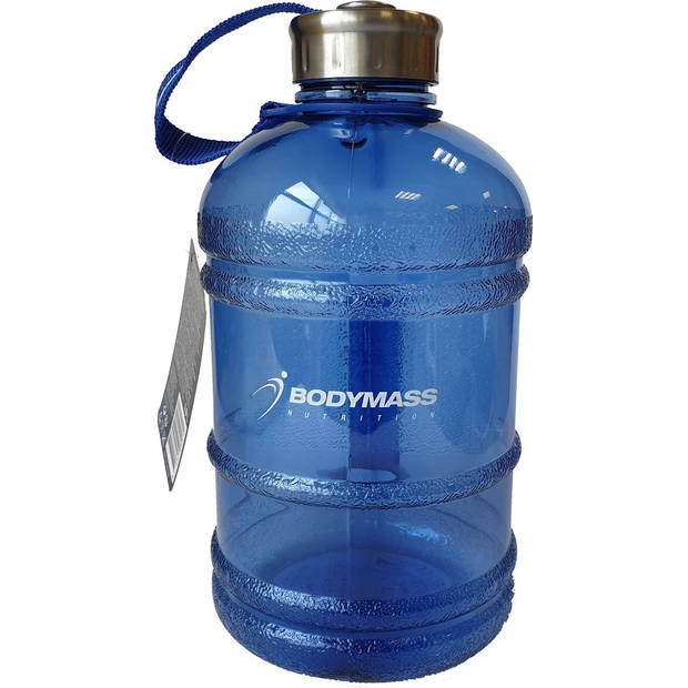 Sportdrankfles - Bodymass - waterfles - 1.9 Liter - Blauw