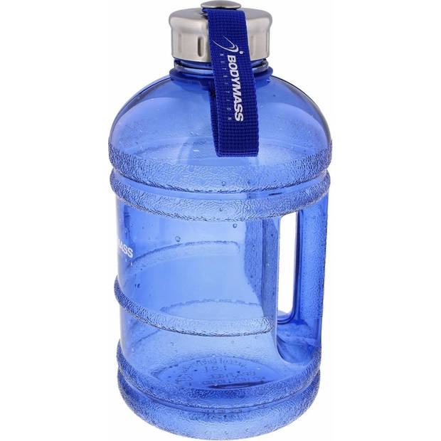 Sportdrankfles - Bodymass - waterfles - 1.9 Liter - Blauw