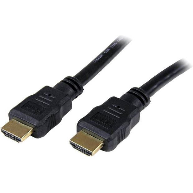 HDMI-kabel 1.4 - 4k Ultra HD - Zwart - Gold plated - High-Speed HDMI naar HDMI Kabel - Bidirectioneel - 1.5m - voor TV,