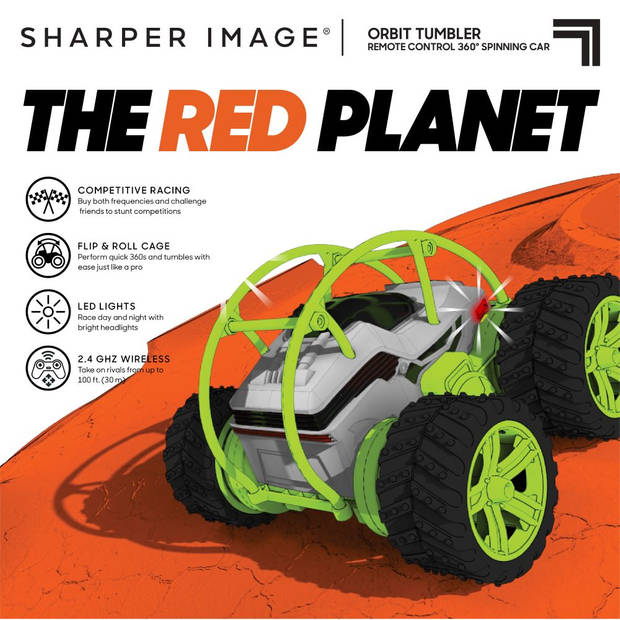Sharper Image RC Orbit bestuurbare auto - Geschikt voor alle tereinen