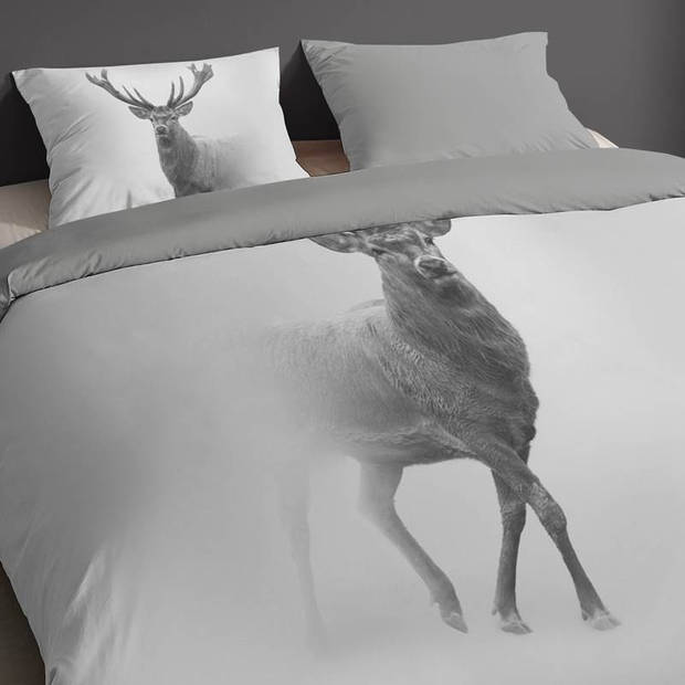 Pure - Pure Grey Deer dekbedovertrek