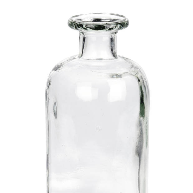 1x Glazen vaas/vazen 1500 ml van 10 x 30 cm - Vazen