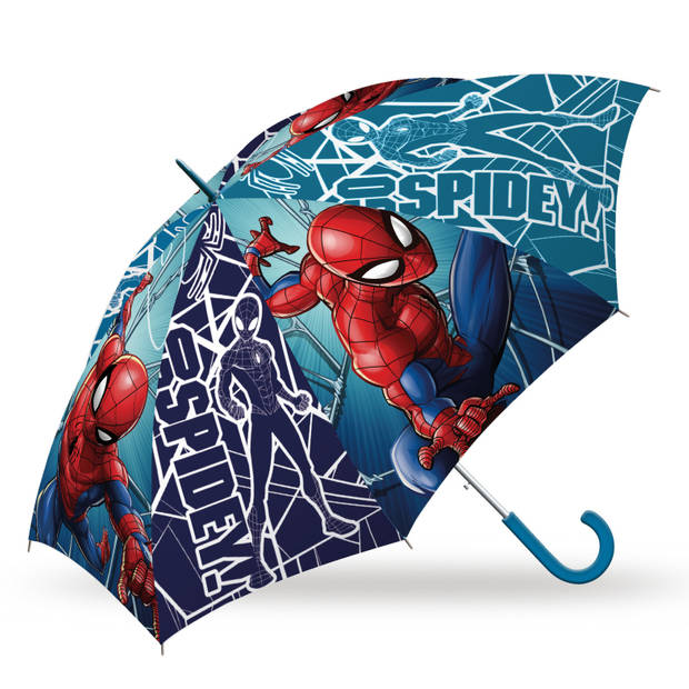 Marvel Spiderman paraplu voor jongens 45 cm - Paraplu's