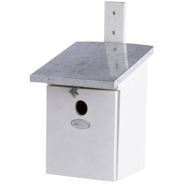 Vurenhouten vogelhuisjes/vogelhuizen 33 cm met kijkluik - Vogelhuisjes