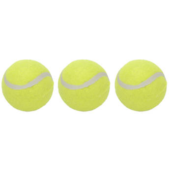 3x stuks tennisballen 6 cm - Tennisballen