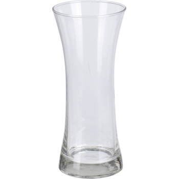 1x Glazen vaas/vazen 3000 ml van 14 x 25 cm - Vazen