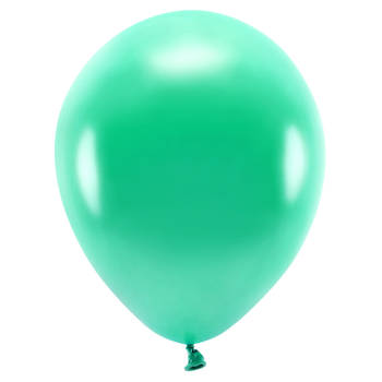 100x Groene ballonnen 26 cm eco/biologisch afbreekbaar - Ballonnen