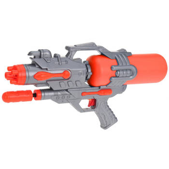 1x Waterpistolen/waterpistool oranje van 46 cm kinderspeelgoed - Waterpistolen