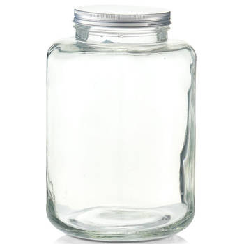 Zeller Koekjespot voorraadpot - 7000 ml - glas - 20 x 30 cm - Voorraadpot