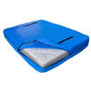 Matras opberghoes 145 cm x 208 cm Blauw