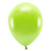 100x Lichtgroene/limegroene ballonnen 26 cm eco/biologisch afbreekbaar - Ballonnen