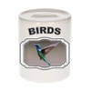 Dieren liefhebber kolibrie vogel vliegend spaarpot - vogels cadeau - Spaarpotten