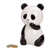 Panda dieren spaarpotten zwart/wit 15 cm - Spaarpotten