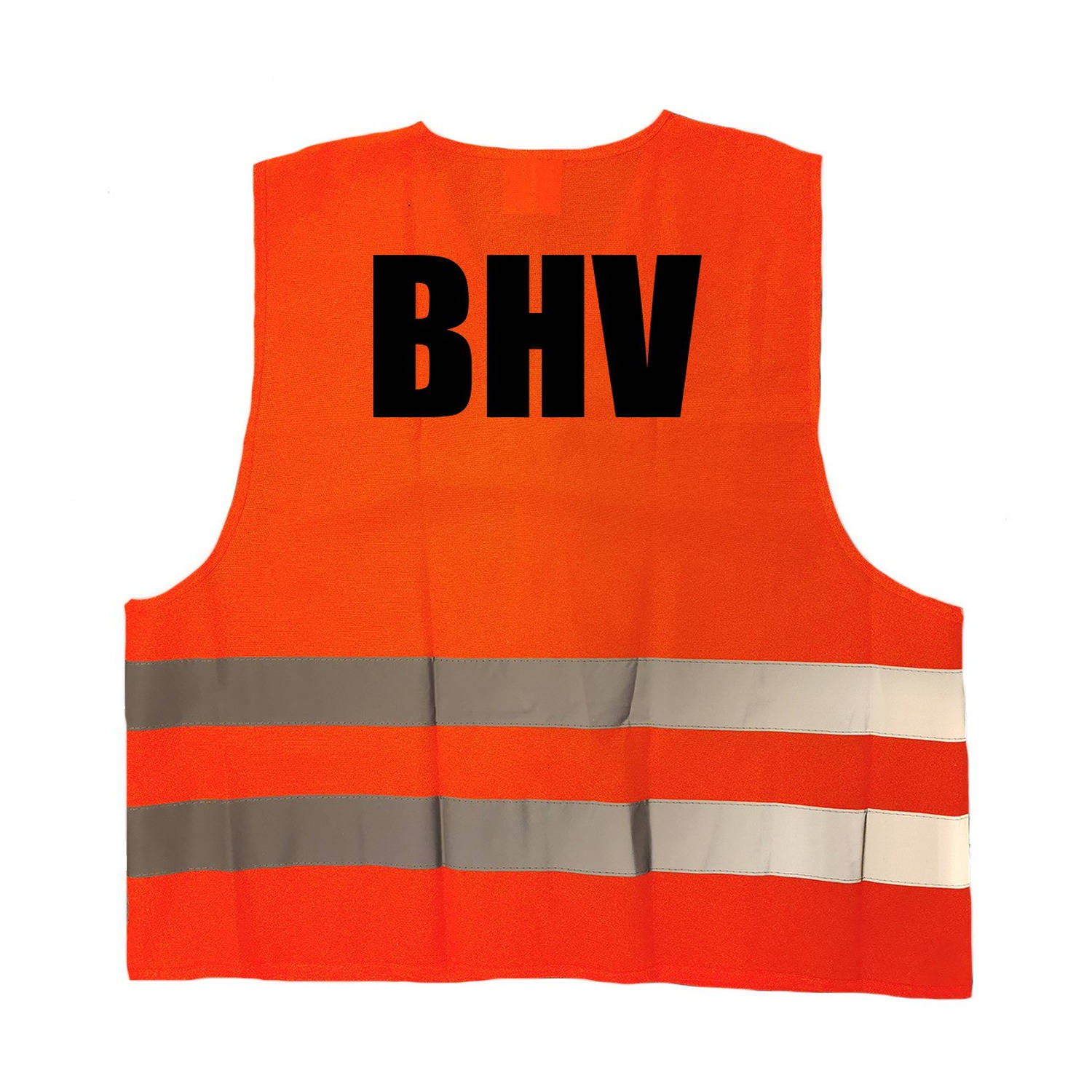 Oranje veiligheidsvest BHV bedrijfshulpverlening voor volwassenen - Veiligheidshesje
