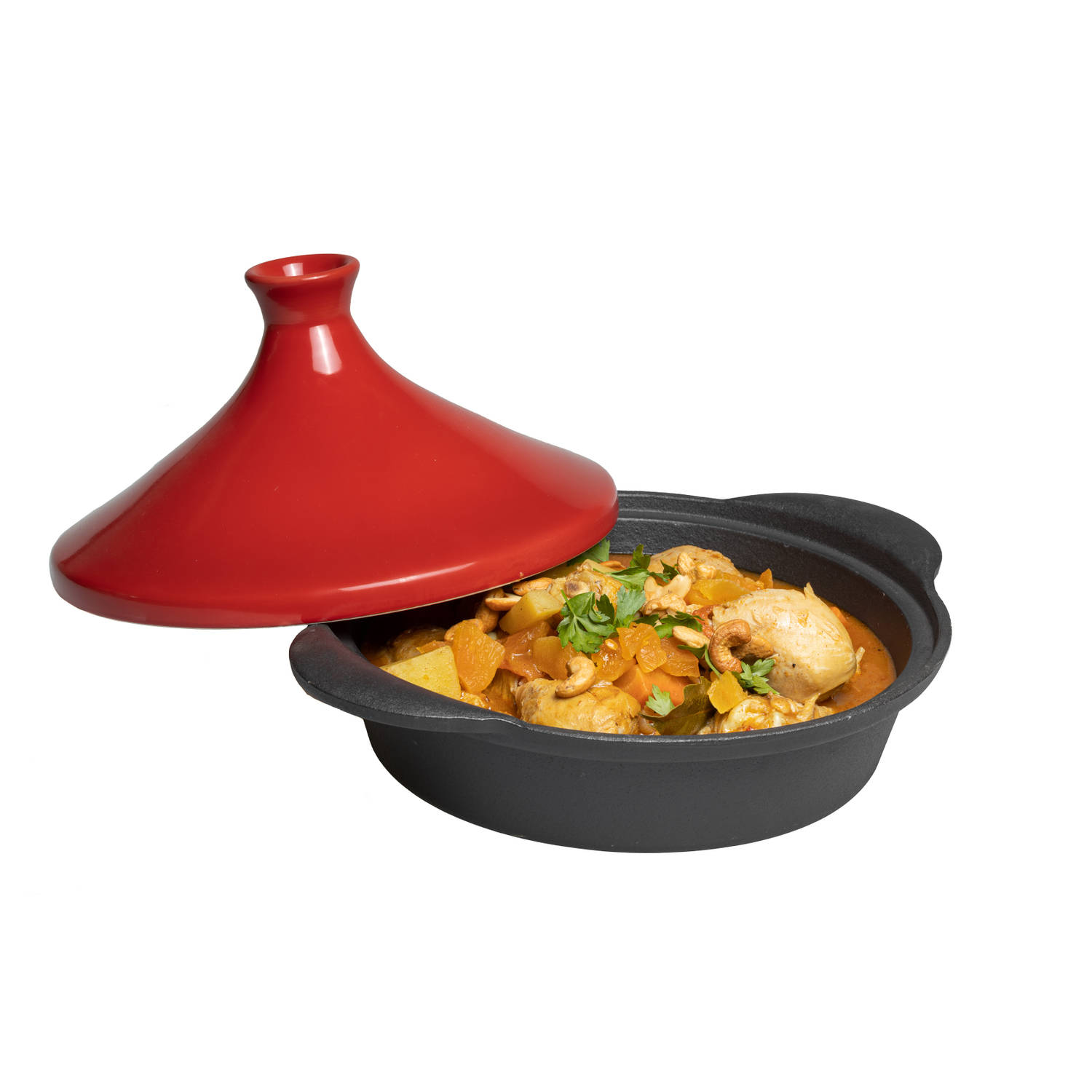 Blackwell Tajine Gietijzer Rood - ø 27 cm / 2 Liter