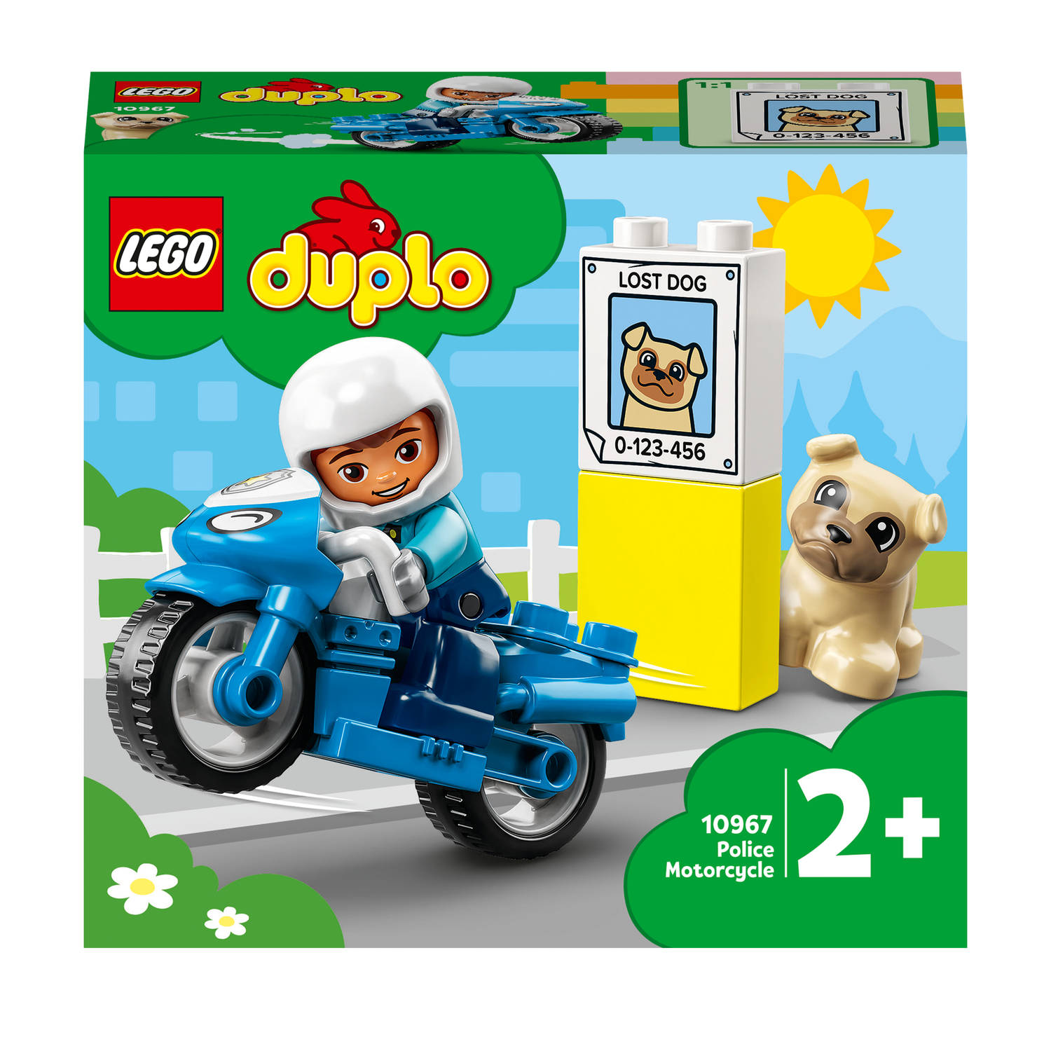 LEGO® DUPLO® 10967 Politiemotor