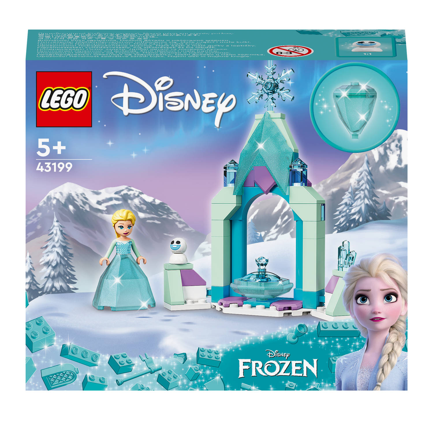 LEGO® Disney 43199 Elsas Castle Courtyard