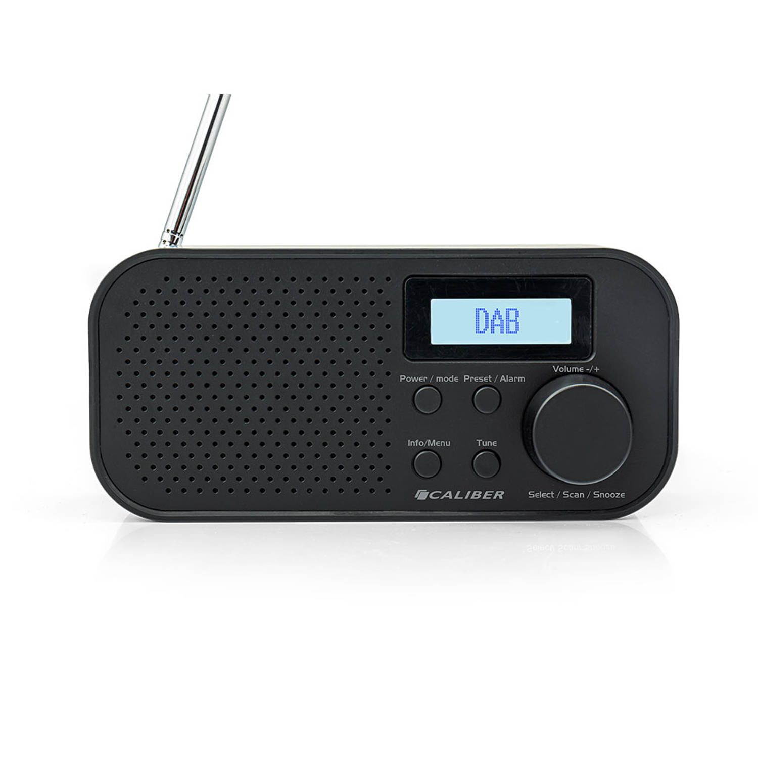 Caliber Portable Dab+ Radio Met Fm En Alarmfunctie Ingebouwde Accu (Hpg319dab)