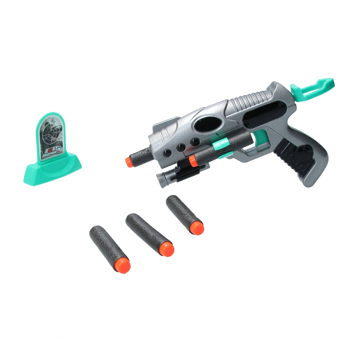 ML Toys Space Weapon - Pistool met Target en 6 foam pijlen - geschikt voor NERF Pijltjes