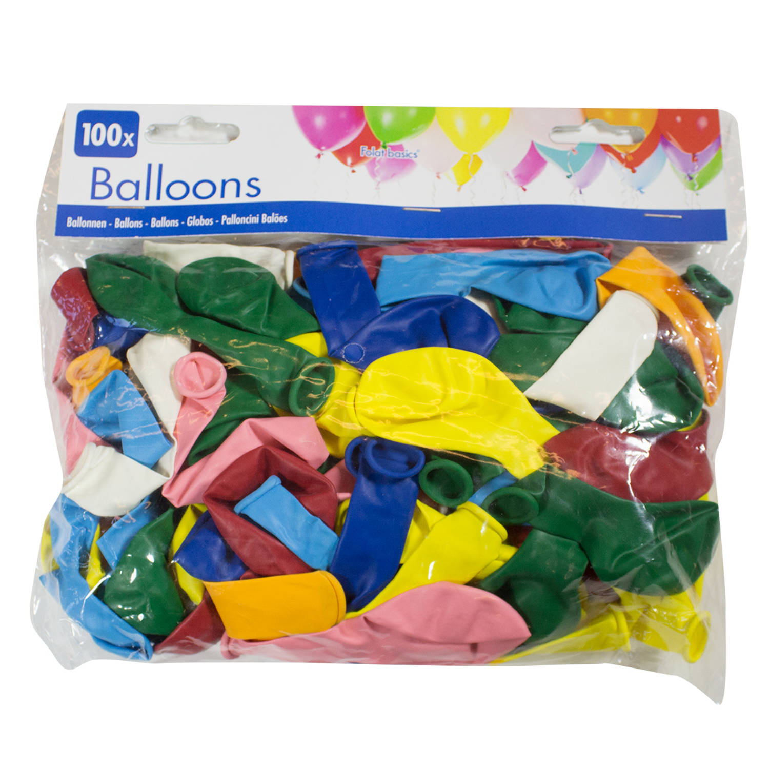 Wacht even verwijderen Viskeus Ballonnen 100 stuks | Blokker