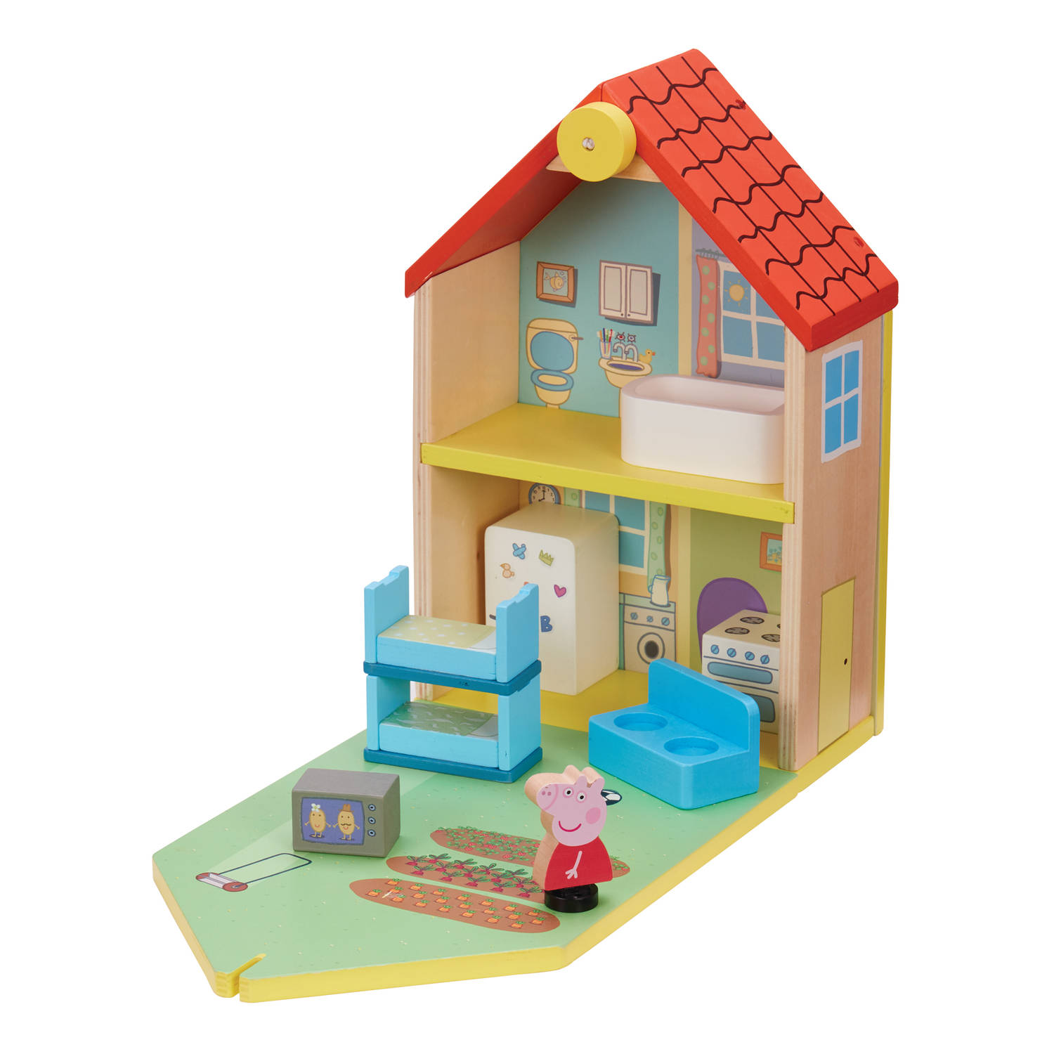 Onafhankelijkheid waterstof nep Peppa Pig houten speelhuis | Blokker