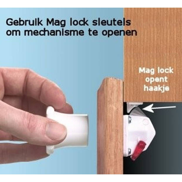 Dreambaby Mag Lock magneetslot (2 + 1 key)