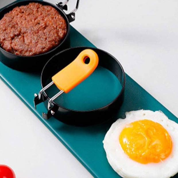 Ei Ringen set 4delig Pancake vorm set Pannenkoekjes maker