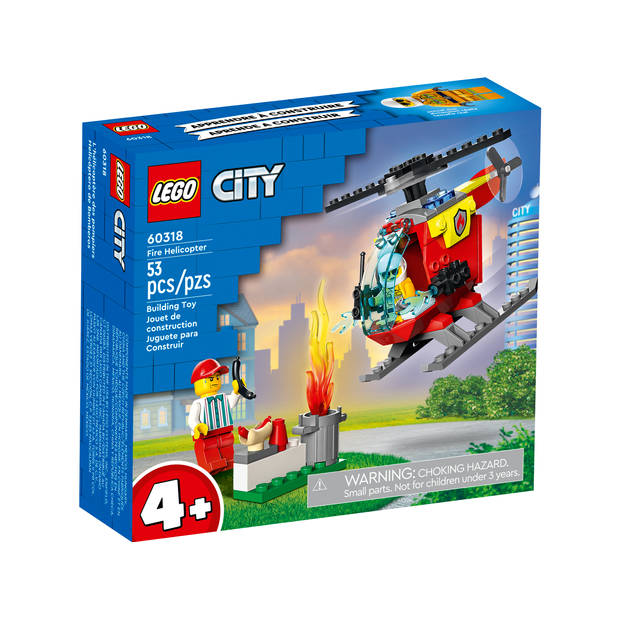 LEGO CITY Brandweerhelikopter - 60318