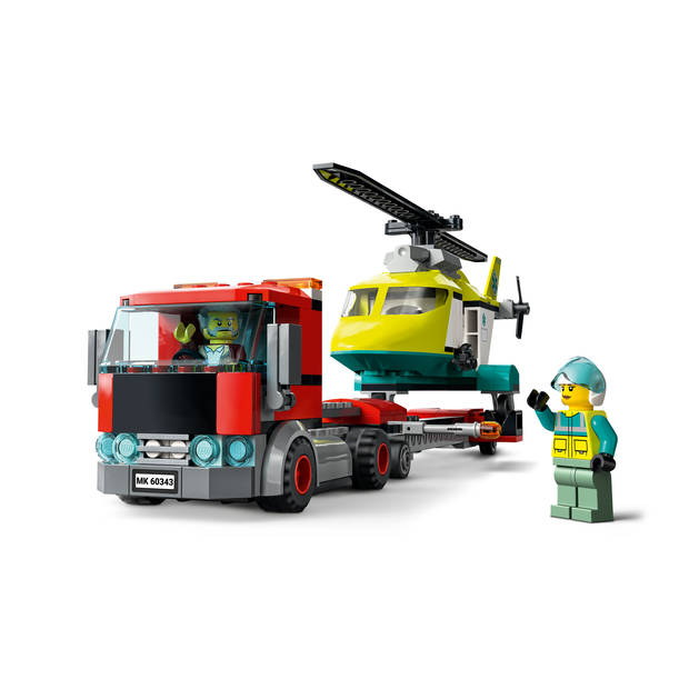 LEGO CITY Reddingshelikopter transport - 60343