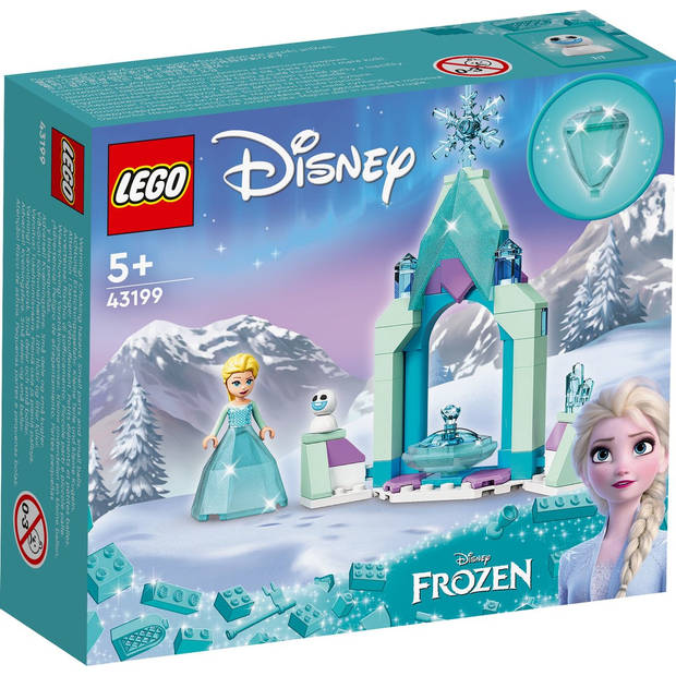 LEGO Disney Binnenplaats van Elsa’s kasteel - 43199