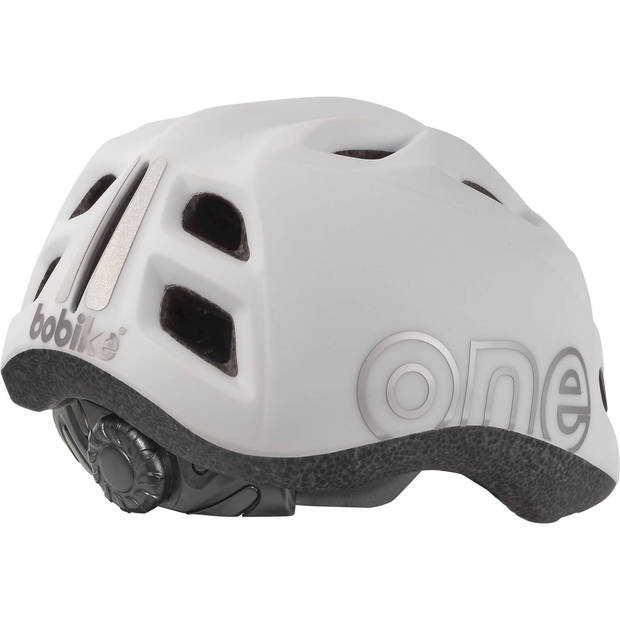 Bobike Kinder helm xs 46-53cm one plus mat wit