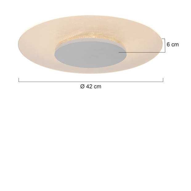 Steinhauer Plafondlamp LED 7799w wit