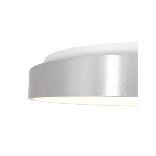 Steinhauer Plafondlamp Ringlede Ø 30 cm 3086 zilver