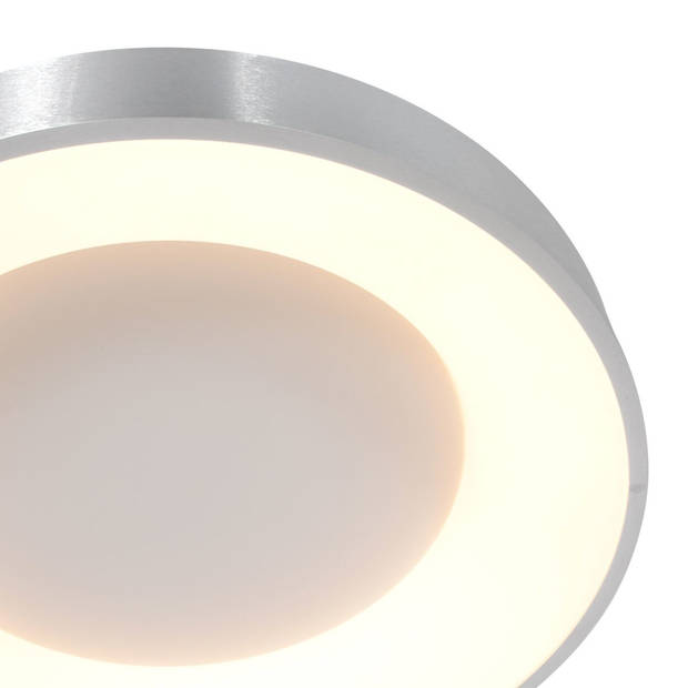 Steinhauer Plafondlamp Ringlede Ø 30 cm 3086 zilver