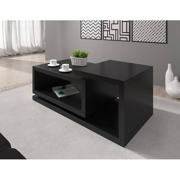 Meubella Salontafel Bello - Zwart - 120 cm