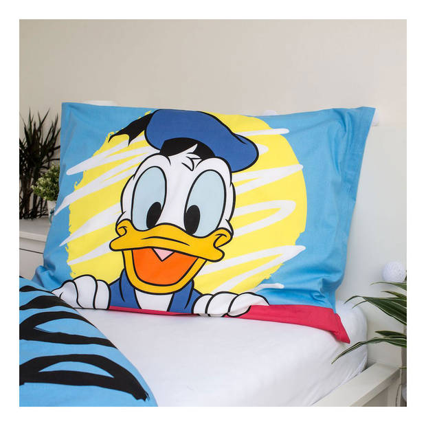 Disney Donald Duck Dekbedovertrek - Eenpersoons - 140 x 200 cm - Katoen