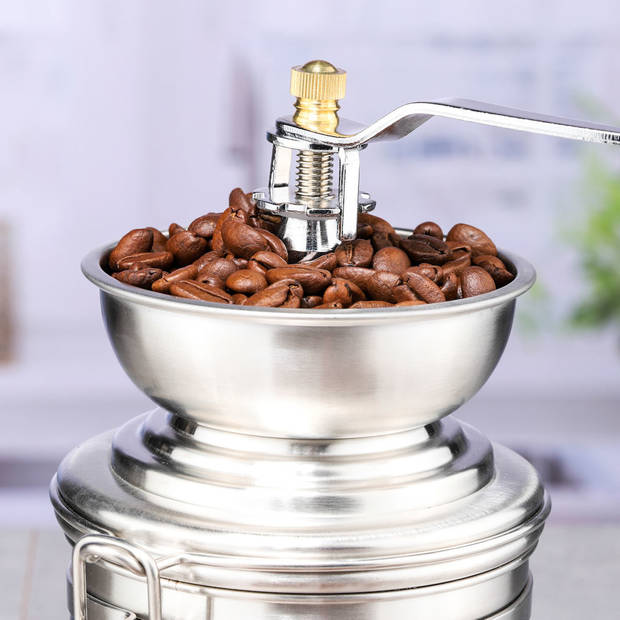 Decopatent® Handmatige koffiemolen - Koffie Bonenmaler met verstelbare