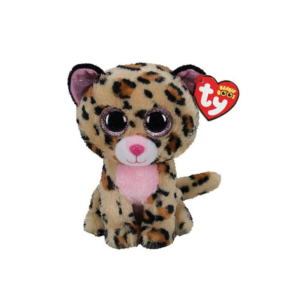 Ty - Knuffel - Beanie Boo's - Chewey Chihuahua & Livvie Leopard