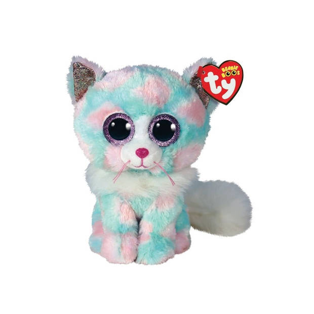 Ty - Knuffel - Beanie Boo's - Ausitin Owl & Opal Cat